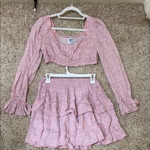 Princess Polly matching cropped set